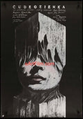 eArtFilm.com Original Movie Poster Foreigner aka Cudzoziemka Original Movie Poster 1986 26x37 Polish