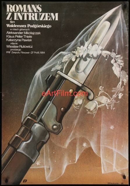 eArtFilm.com Original Movie Poster Romance With The Intruder 1984 27x38 movie poster Poland