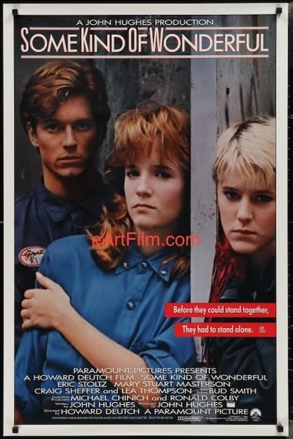 eArtFilm.com Original Movie Poster Some Kind Of Wonderful 1986 27x41 John Hughes Eric Stoltz Mary Stuart Masterson