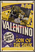 eArtFilm.com Original Movie Poster Son Of The Sheik 1926-R50's 28x41 Rudolph Valentino classic Vilma Banky