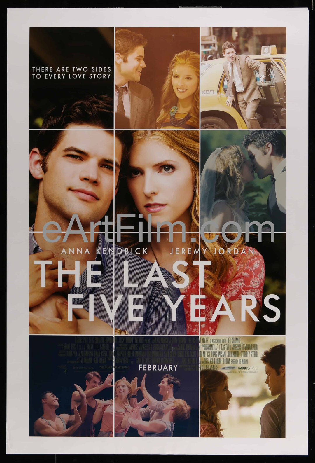 eArtFilm.com U.S Advance One Sheet (27"x40") Double Sided Last Five Years-Anna Kendrick-Jeremy Jordan-Tamara Mintz-2014-27x40