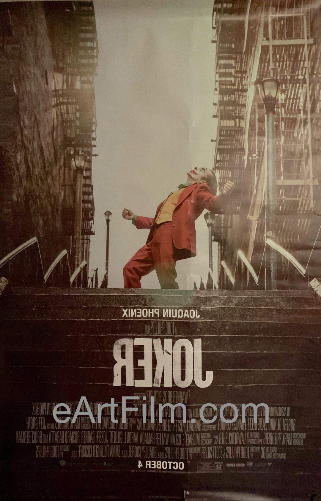 eArtFilm.com U.S Advance Poster (27"x40") Joker 2019 27x40 double sided Joaquin Phoenix Robert De Niro