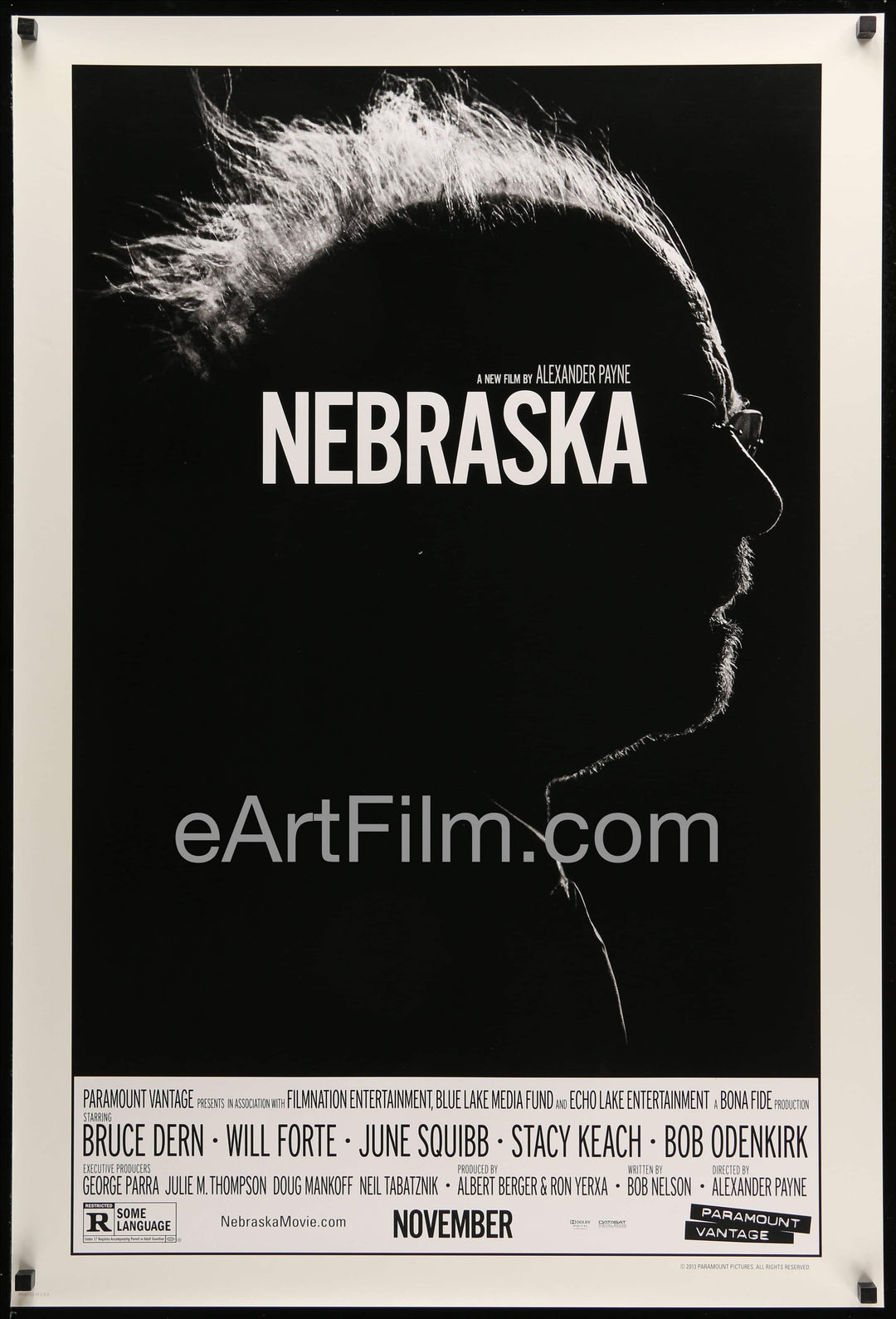 eArtFilm.com U.S Advance Poster (27"x40") Nebraska-Bruce Dern-June Squibb-Stacy Keach-27x40-Advance-Double Sided-2013