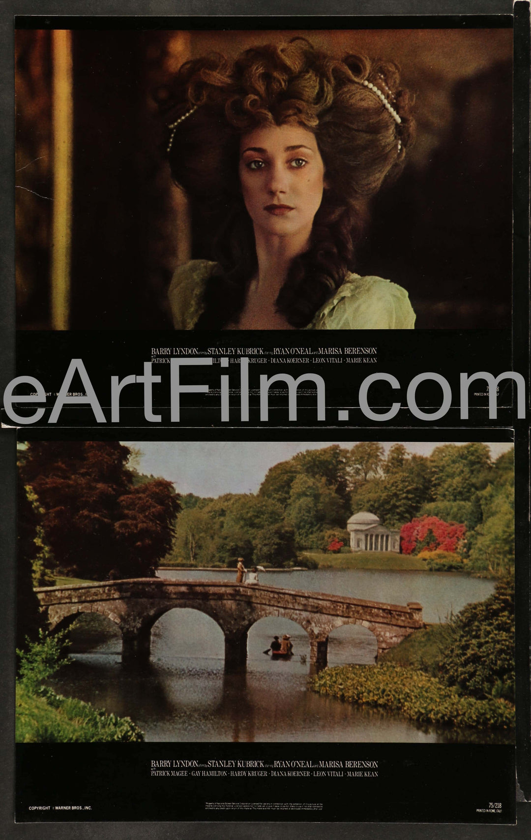 eArtFilm.com U.S Lobby Cards (11"x14") Barry Lyndon-Stanley Kubrick-Ryan O'Neal-Marisa Berenson-11x14-2LC's
