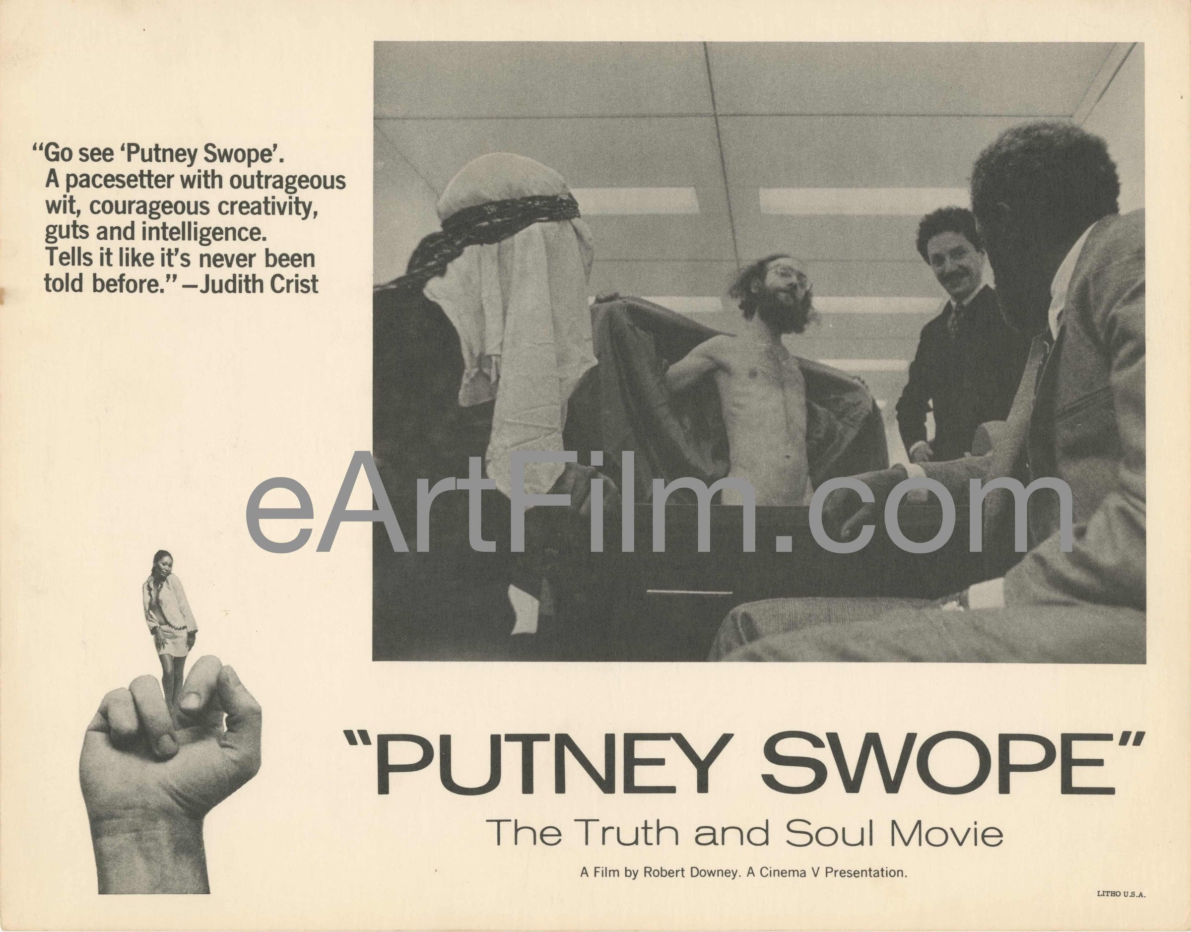 eArtFilm.com U.S Lobby Cards (11"x14") Default Putney Swope-Robert Downey Sr. bizarre Madison Avenue cult cla