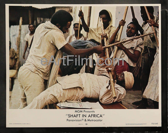 eArtFilm.com U.S Lobby Cards (11"x14") Shaft In Africa-Richard Roundtree-blaxploitation classic-5-11x14 Lobby Cards-1973