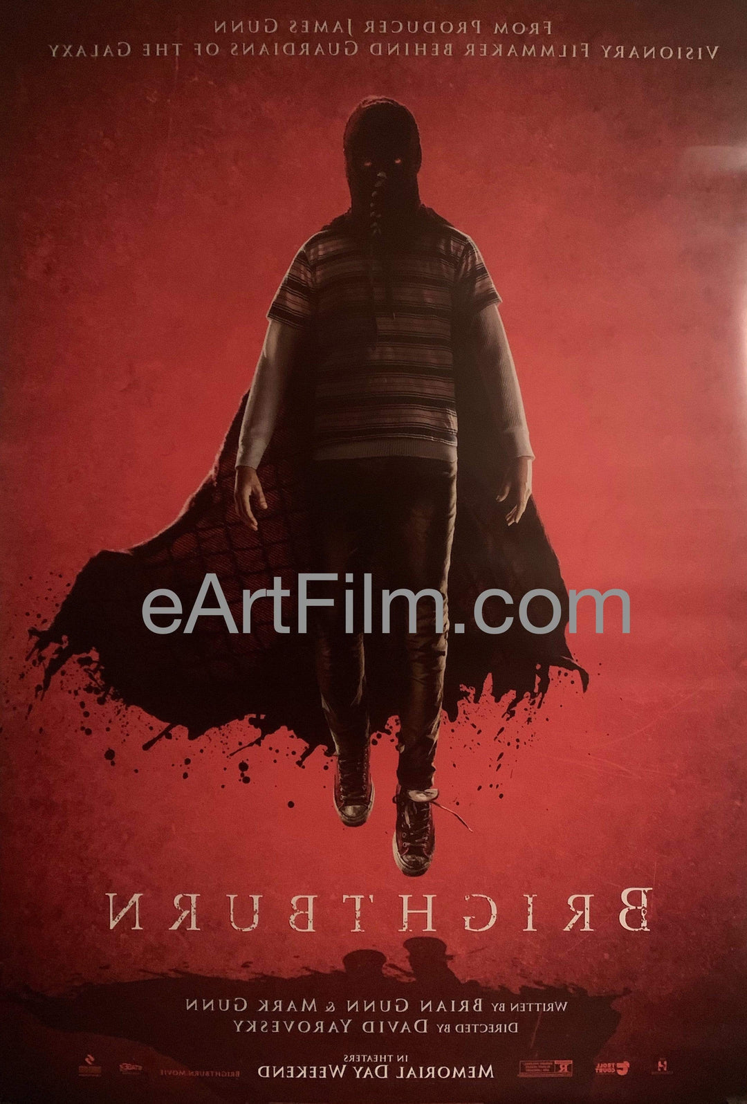 eArtFilm.com U.S One Sheet (27"x40") Advance Brightburn 2019 27x40 DS unfolded Elizabeth Banks alien horror