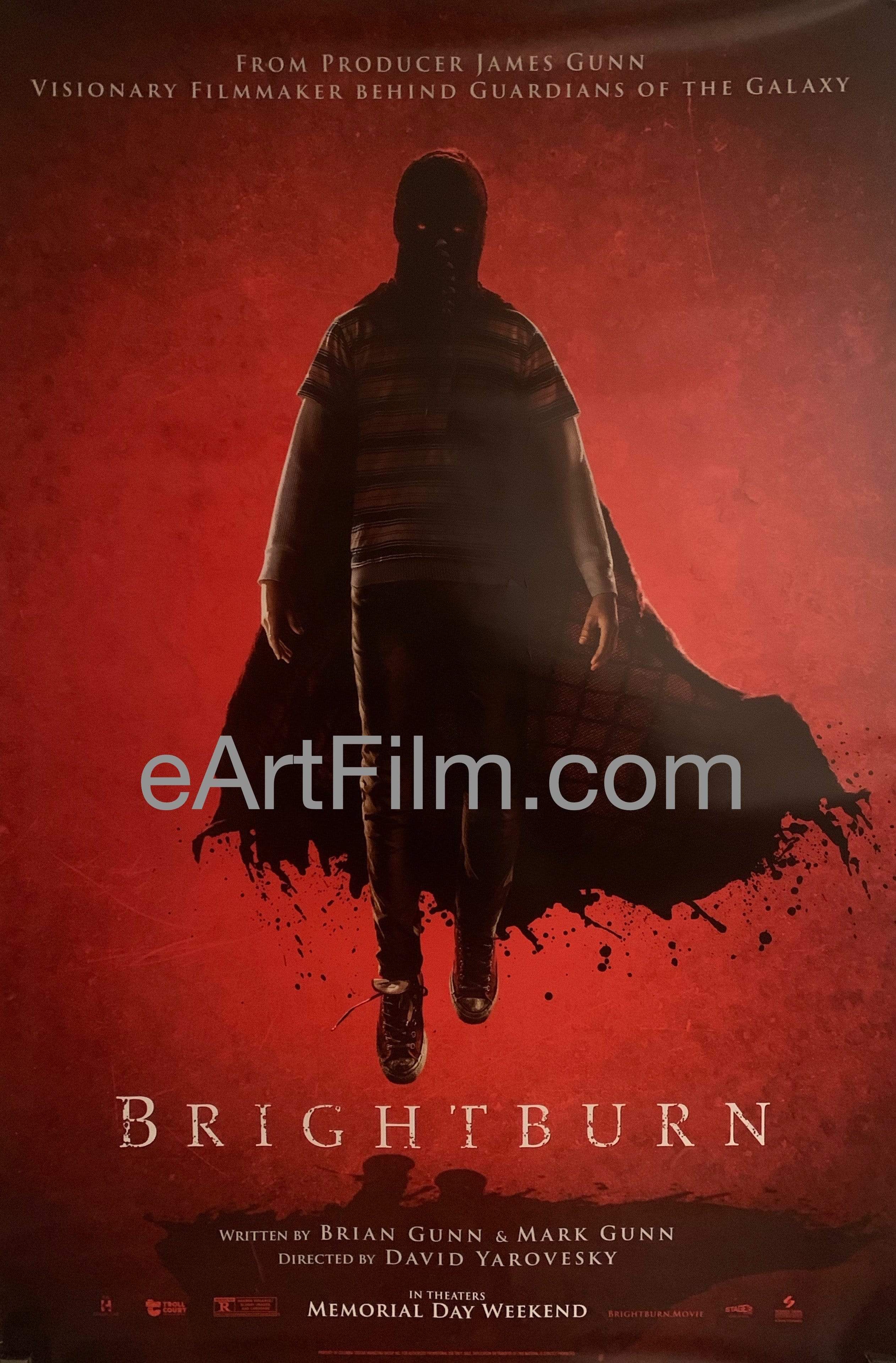 eArtFilm.com U.S One Sheet (27"x40") Advance Brightburn 2019 27x40 DS unfolded Elizabeth Banks alien horror
