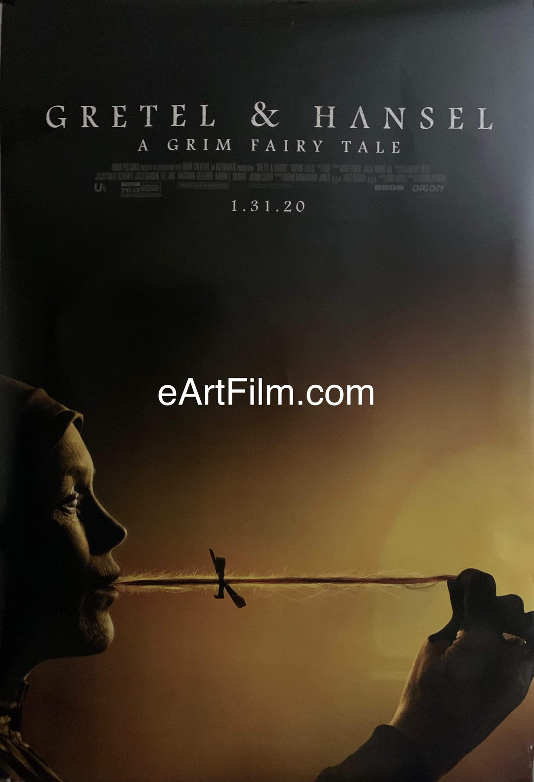 eArtFilm.com U.S One Sheet (27"x40") Advance Gretel & Hansel 2020 27"x40" DS grim fairy tale horror