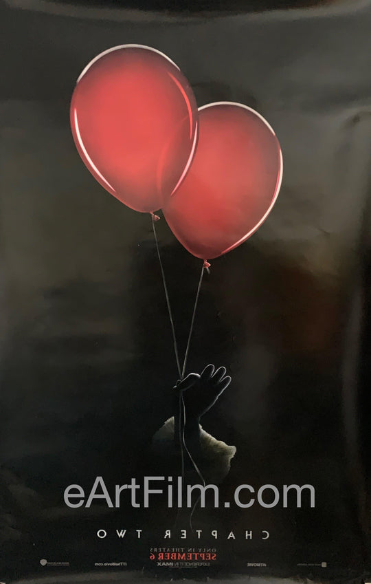 eArtFilm.com U.S One Sheet (27"x40") Advance It Chapter Two original movie poster advance double sided 2019 27x40 balloon style