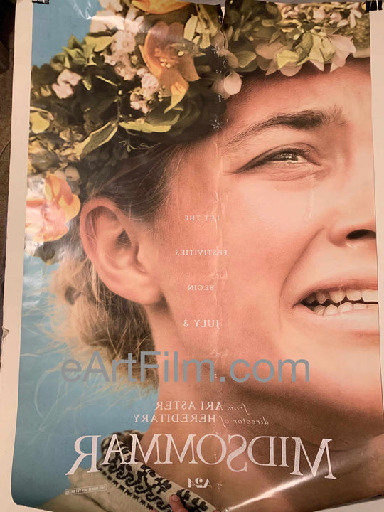 eArtFilm.com U.S One Sheet (27"x40") Advance Midsommar rolled original double sided 27"x40" poster 2019 pagan cult horror