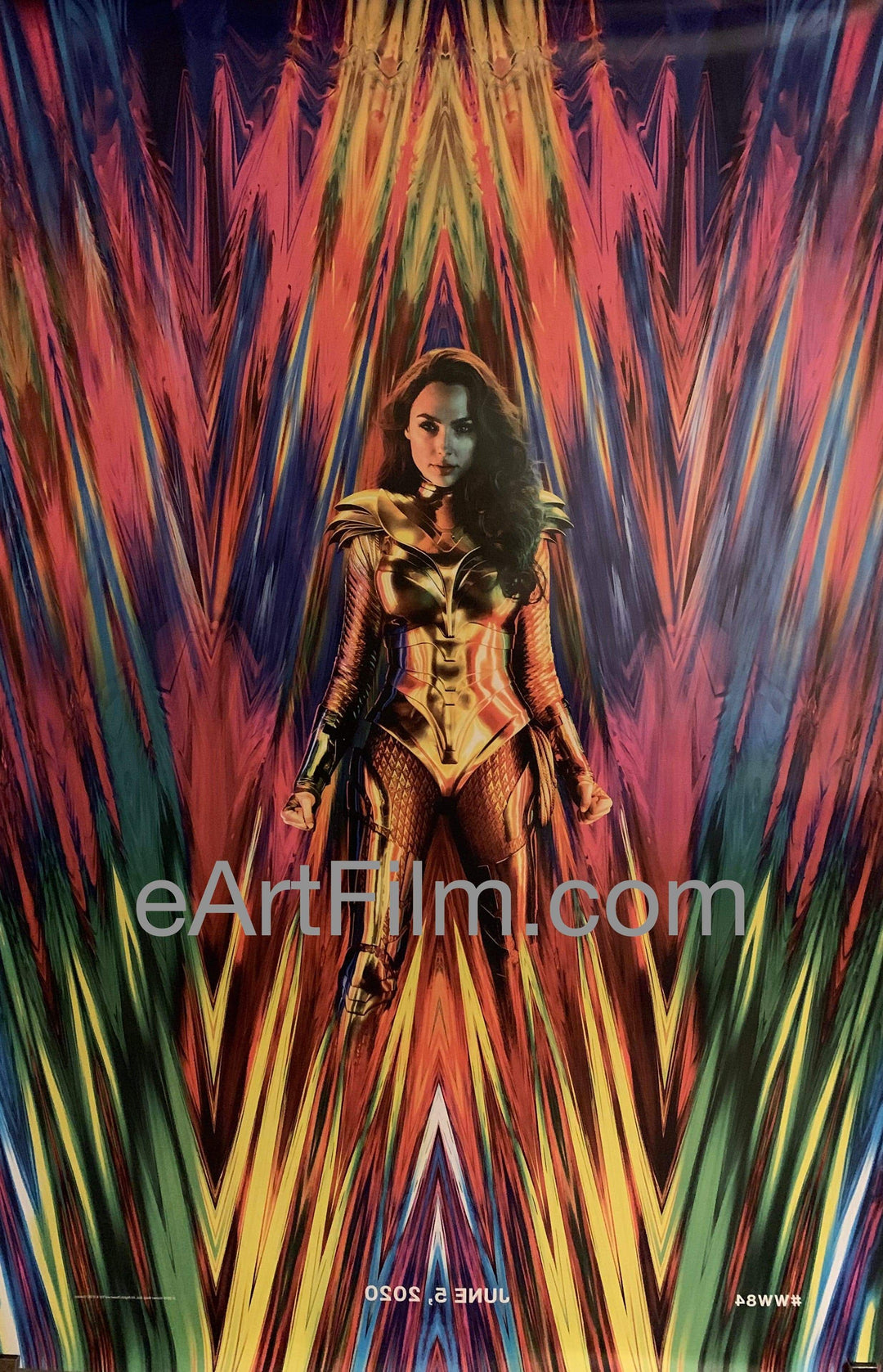 eArtFilm.com U.S One Sheet (27"x40") Advance Wonder Woman 1984 2020 27x40 DS Gal Gadot Chris Pine action adventure