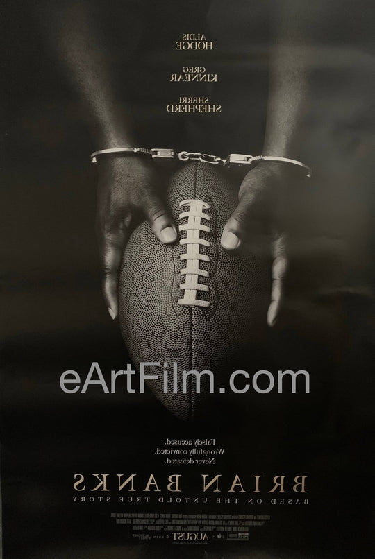 eArtFilm.com U.S One Sheet (27"x40") Double Sided Brian Banks original movie poster 2019 27x40 DS football prison drama