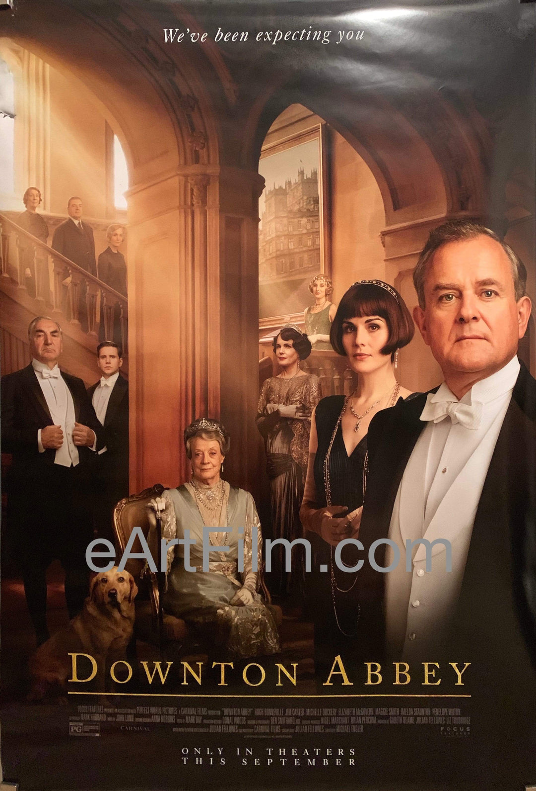 eArtFilm.com U.S One Sheet (27"x40") Double Sided Downton Abbey original movie poster 2019 27x40 DS the Crawley's return