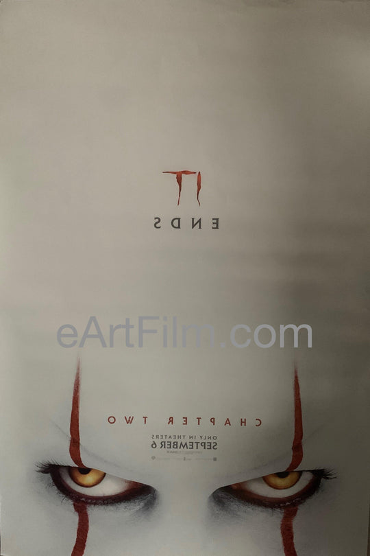 eArtFilm.com U.S One Sheet (27"x40") Double Sided It Chapter Two original movie poster advance double sided 2019 27x40 eyes style