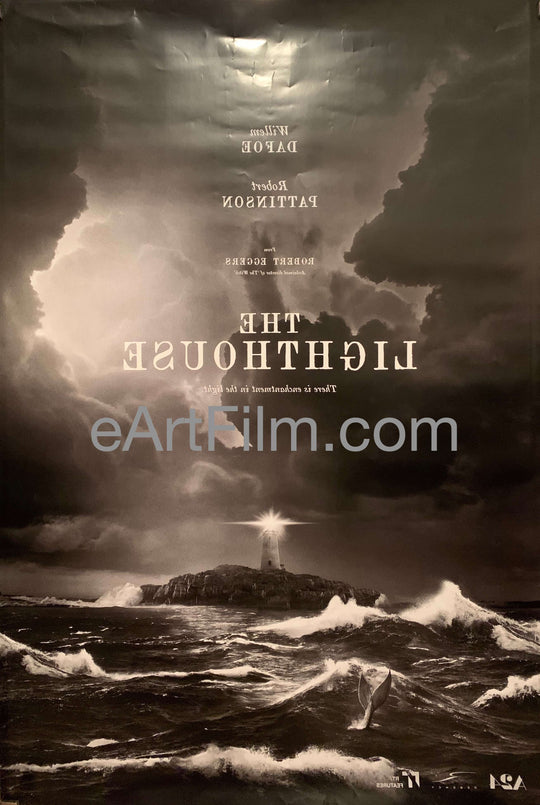 eArtFilm.com U.S One Sheet (27"x40") Double Sided Lighthouse original movie poster 2019 27x40 DS Dafoe Pattinson horror fantasy
