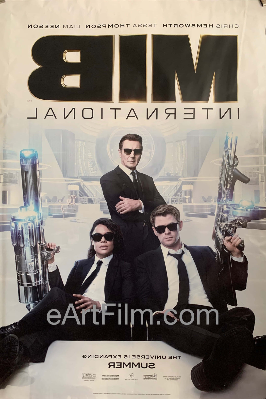eArtFilm.com U.S One Sheet (27"x40") Double Sided Men In Black International original movie poster 2019 27x40 DS sci-fi comedy