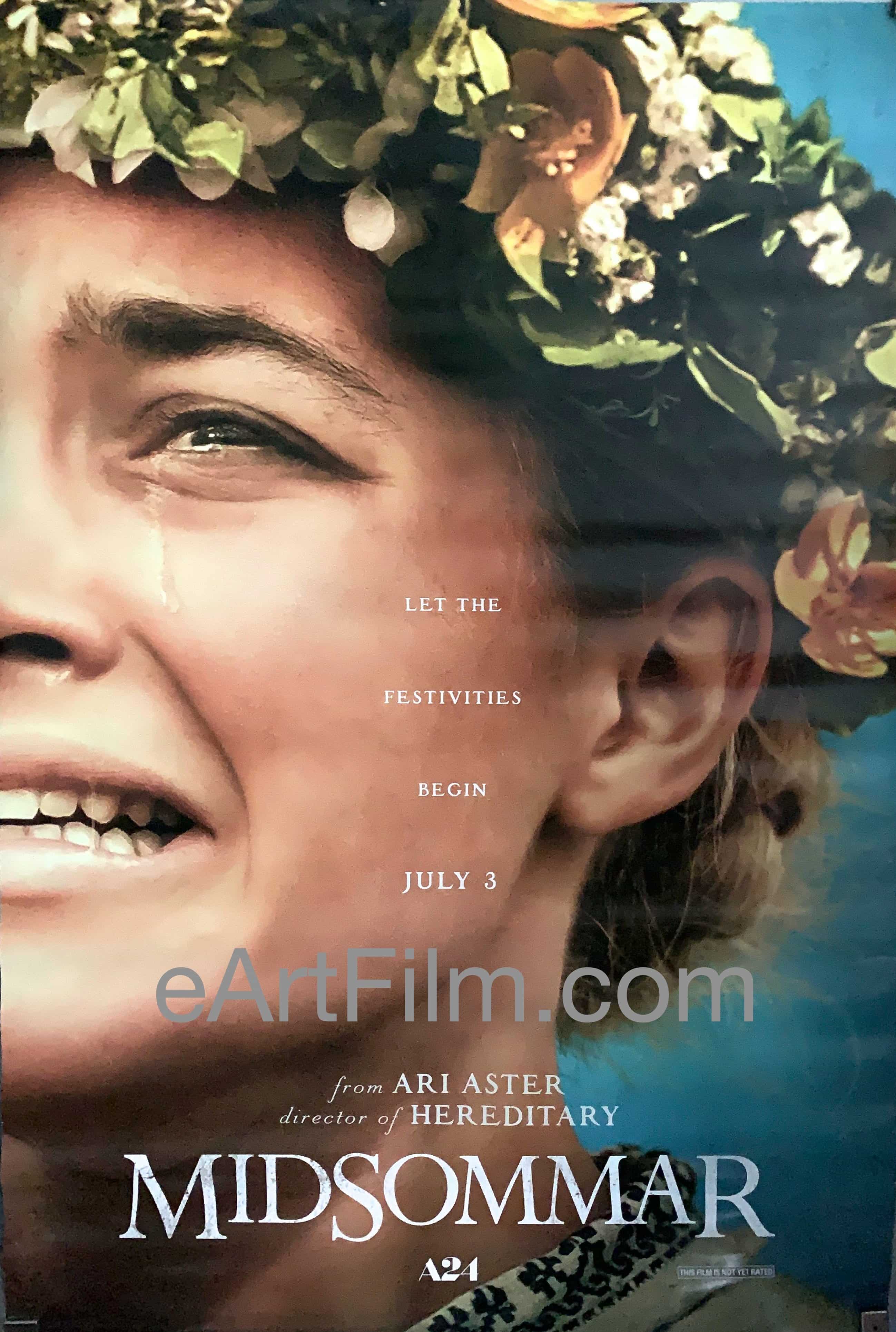 eArtFilm.com U.S One Sheet (27"x40") Double Sided Midsommar original movie poster 27"x40" 2019 pagan cult horror