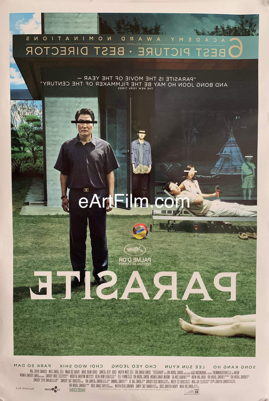 eArtFilm.com U.S One Sheet (27"x40") Double Sided Parasite 2019 27x40 Bong Joon Ho original movie poster BEST PICTURE