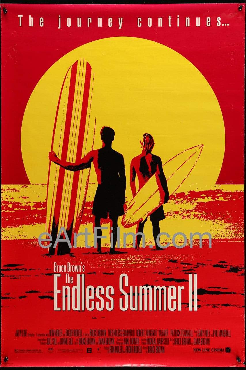 eArtFilm.com U.S One Sheet (27"x40") Endless Summer 2-1994-27x40-Bruce Brown Surfing Documentary
