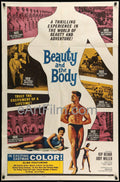 eArtFilm.com U.S One Sheet (27"x41") Beauty And The Body 1963 27x41 Paul Mart beauty and fitness documentary