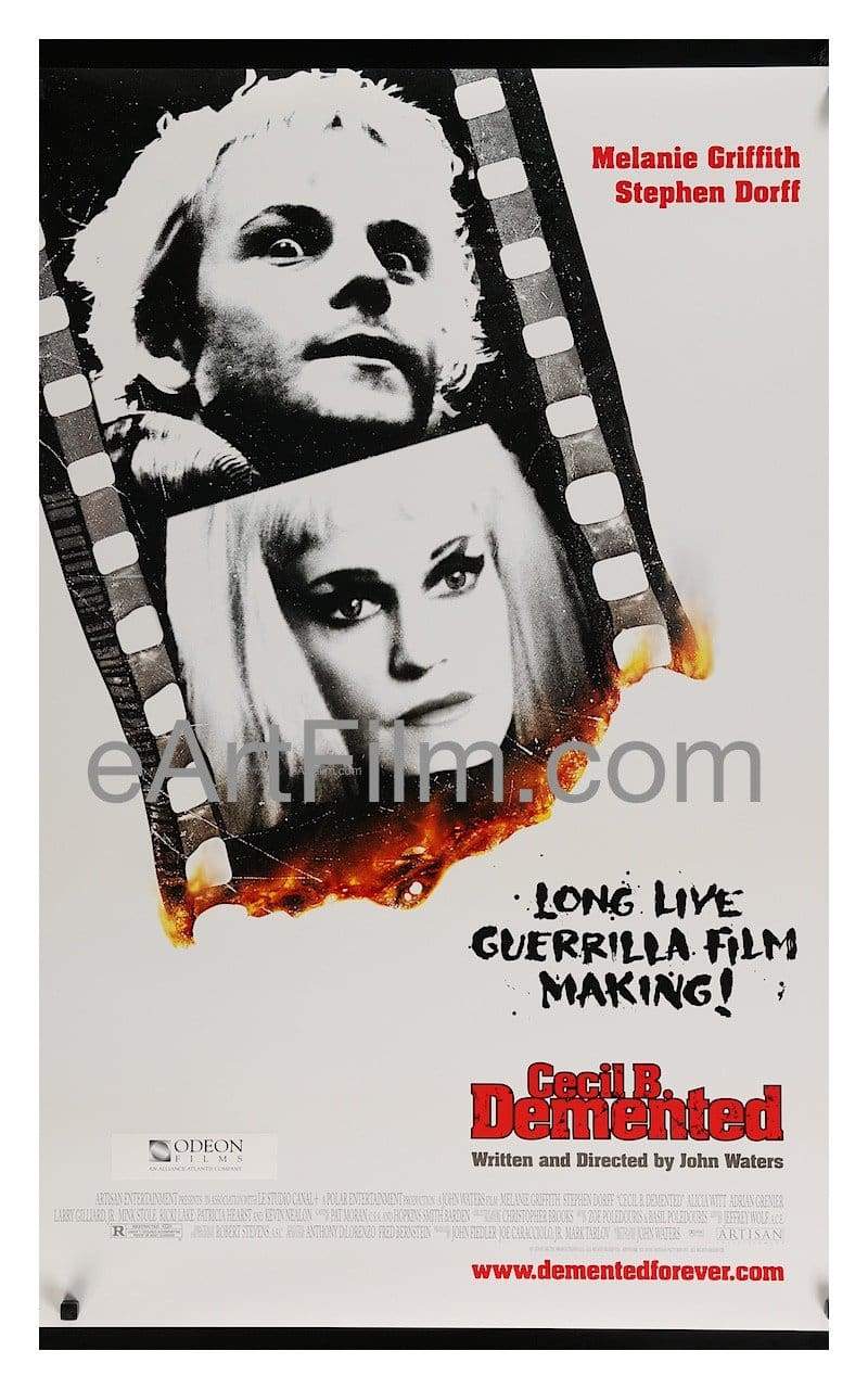 eArtFilm.com U.S One Sheet (27"x41") Cecil B. Demented 2000 26.75x39.75  Original U.S One Sheet