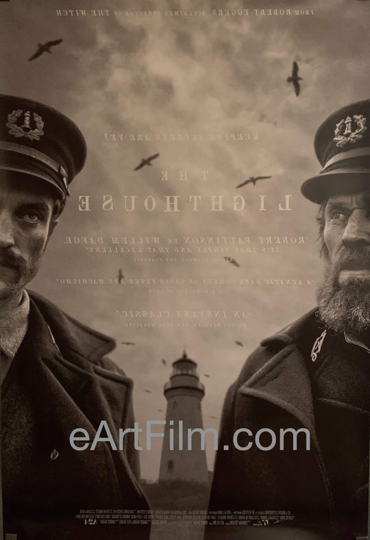 eArtFilm.com U.S One Sheet (27"x41") Double Sided Lighthouse original movie poster Pattinson Dafoe horror 2019 27x40 DS