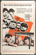 eArtFilm.com U.S One Sheet (27"x41') High And Low-Akira Kurosawa-Toshiro Mifune-Kidnapping Thriller-1964-27x41
