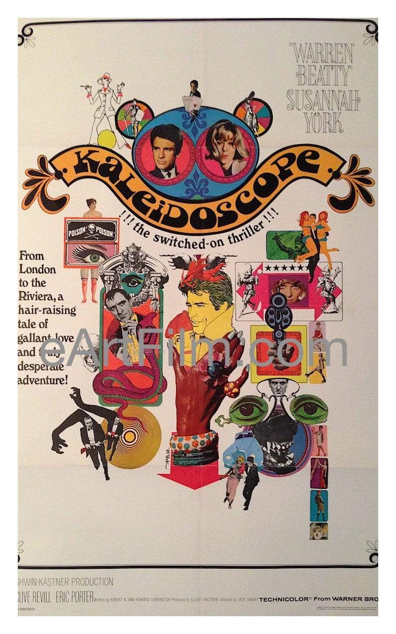 eArtFilm.com U.S One Sheet (27"x41") Kaleidoscope (1966)
