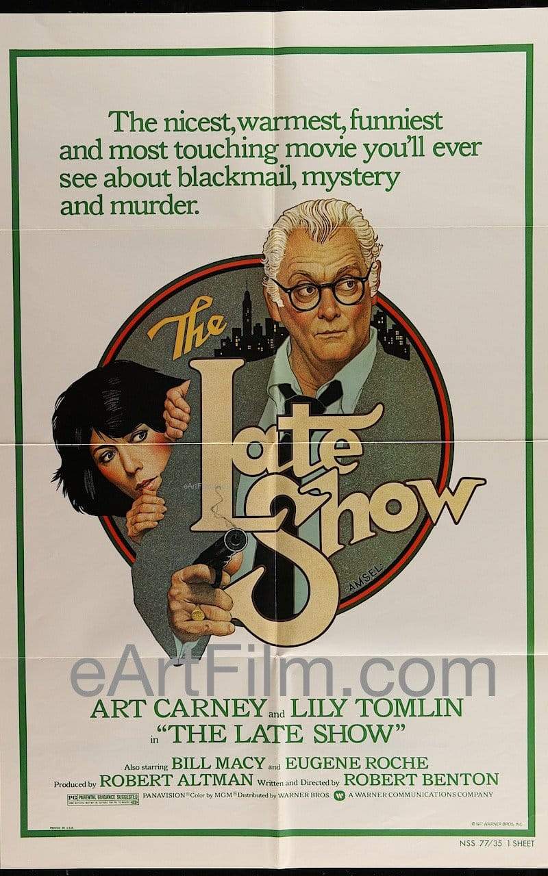 eArtFilm.com U.S One Sheet (27"x41") Late Show, The 1977 27x41 Original U.S One Sheet