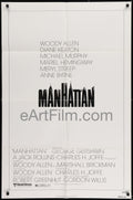 eArtFilm.com U.S One Sheet (27"x41") Manhattan-Woody Allen-Diane Keaton-Meryl Streep-Mariel Hemingway-1979-27x41