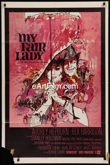My Fair Lady 1964 Audrey Hepburn Rex Harrison high society musical classic