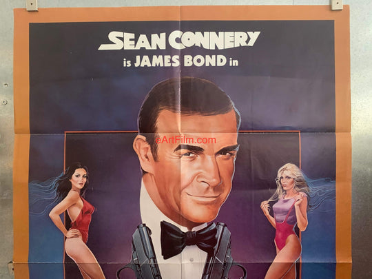 eArtFilm.com U.S One Sheet (27"x41") Never Say Never Again Sean Connery is James Bond 007! 1983 27x41