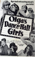 eArtFilm.com U.S One Sheet (27"x41")-Original-Vintage-Movie-Poster Olga's Dance Hall Girls-Audrey Campbell-Campy Sexploitation Thriller-1969-27x41