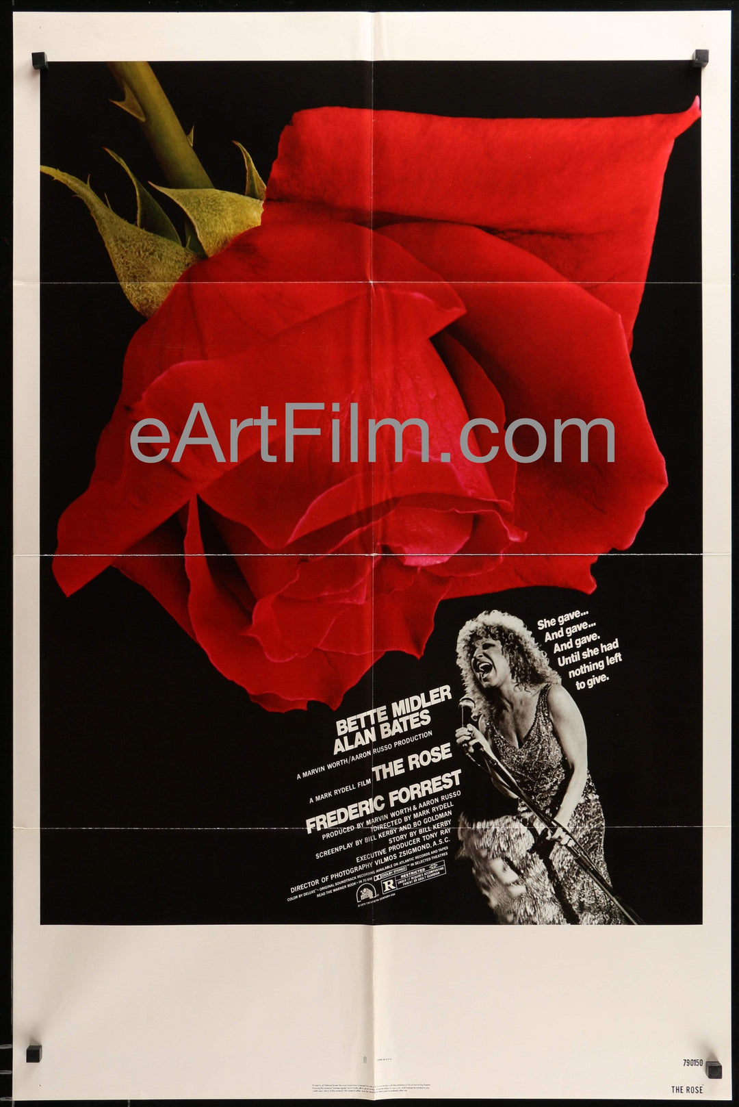 eArtFilm.com U.S One Sheet (27"x41") Rose, The-Bette Midler-Alan Bates-Frederic Forrest-David Keith-1979