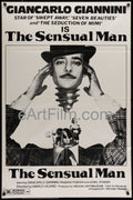 eArtFilm.com U.S One Sheet (27"x41") Sensual Man-Giancarlo Giannini-Rossana Podesta-Lionel Stander-1977-27x41