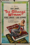 eArtFilm.com U.S One Sheet (27"x41") Strange Woman, The-Edgar G Ulmer-Hedy Lamarr-George Sanders-Film Noir-1946