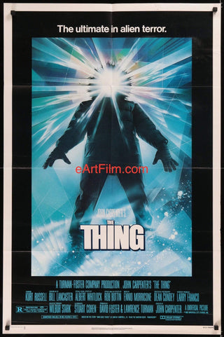 Thing, The 1982 27x41 John Carpenter's sci-fi horror classic Kurt Russell