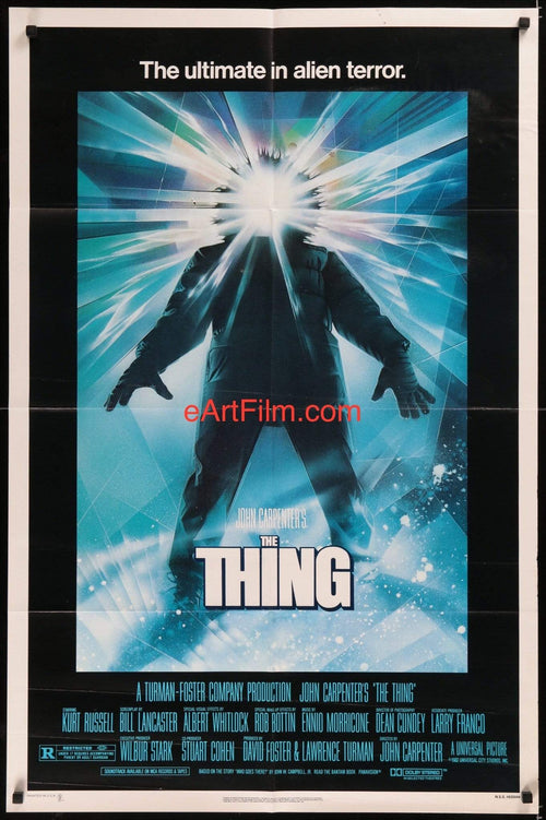 eArtFilm.com U.S One Sheet (27"x41") Thing, The 1982 27x41 John Carpenter's sci-fi horror classic Kurt Russell