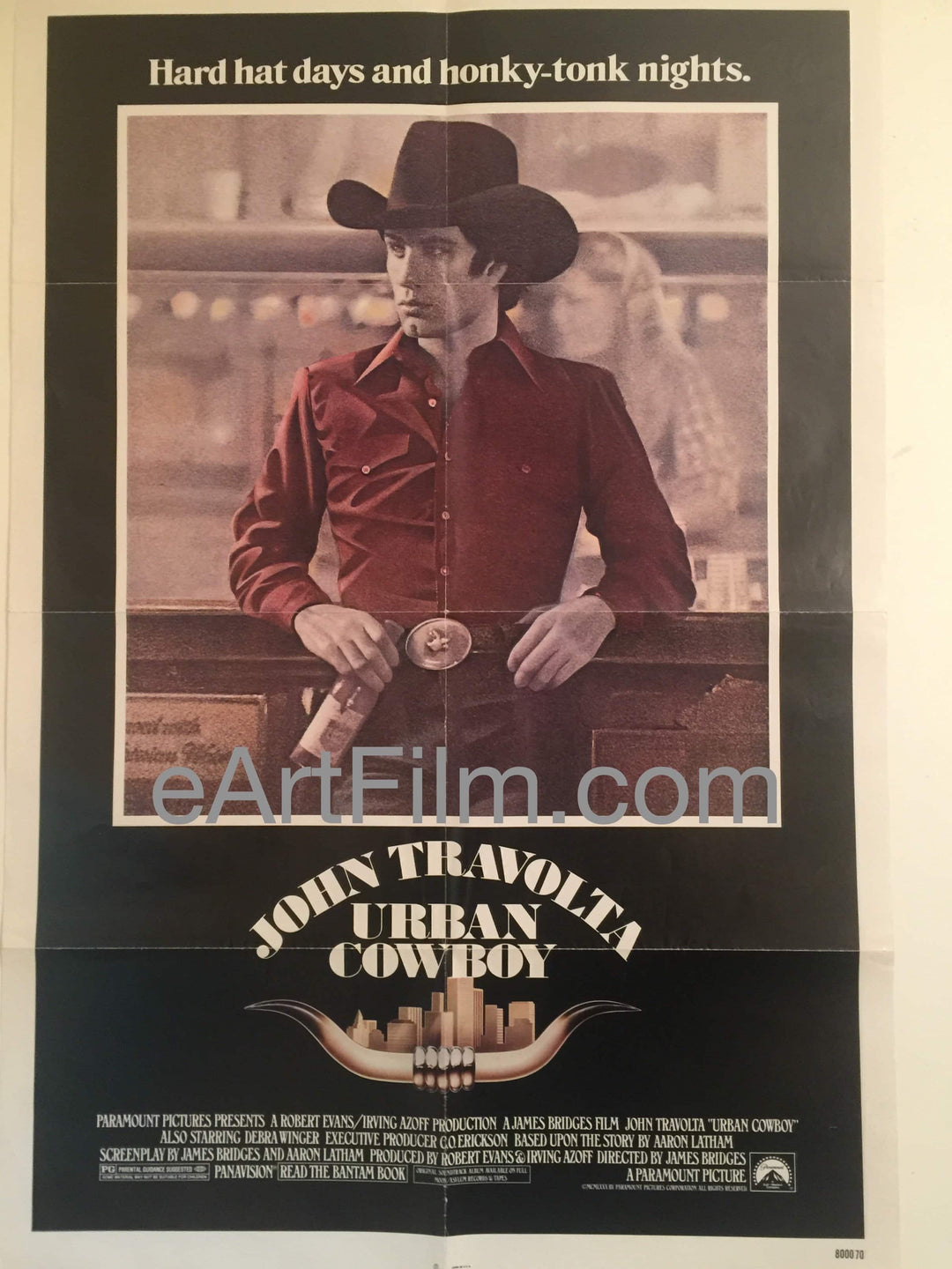 eArtFilm.com U.S One Sheet (27"x41") Urban Cowboy 1980 27x41 One Sheet United States
