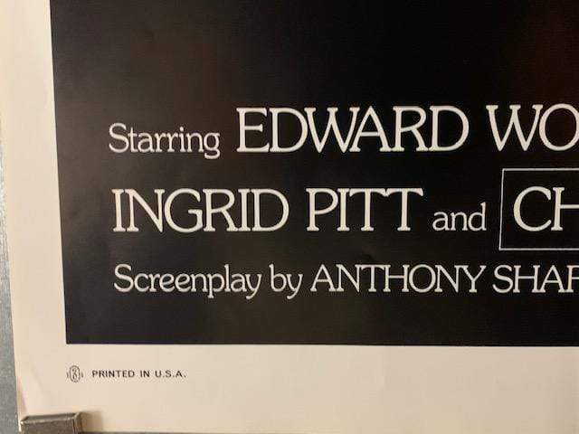 eArtFilm.com U.S One Sheet (27"x41") Wicker Man R1980 27x41 Christopher Lee Edward Woodward Cult Horror Classic