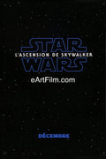 eArtFilm.com U.S printed for French speaking countries-27"x40"-DS-rolled Star Wars Episode IX The Rise of Skywalker 2019 27x40 French teaser Carrie Fisher
