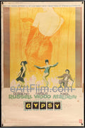 eArtFilm.com U.S Style Y 40"x60" poster Gypsy-Rosalind Russell-Natalie Wood-Karl Malden-1962-40"x60"-Unfolded