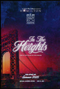 eArtFilm.com U.S Teaser One Sheet (27"x40") Double Sided In The Heights 2020 27x40 DS teaser Lin-Manuel Miranda Jon M Chu musical