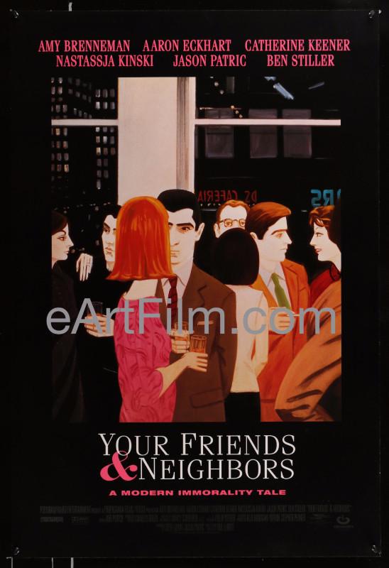 eArtFilm.com U.S Unfolded Single Sided One Sheet (27"x40")-Original-Vintage-Movie-Poster Your Friends And Neighbors 1998 27x40 One Sheet United States